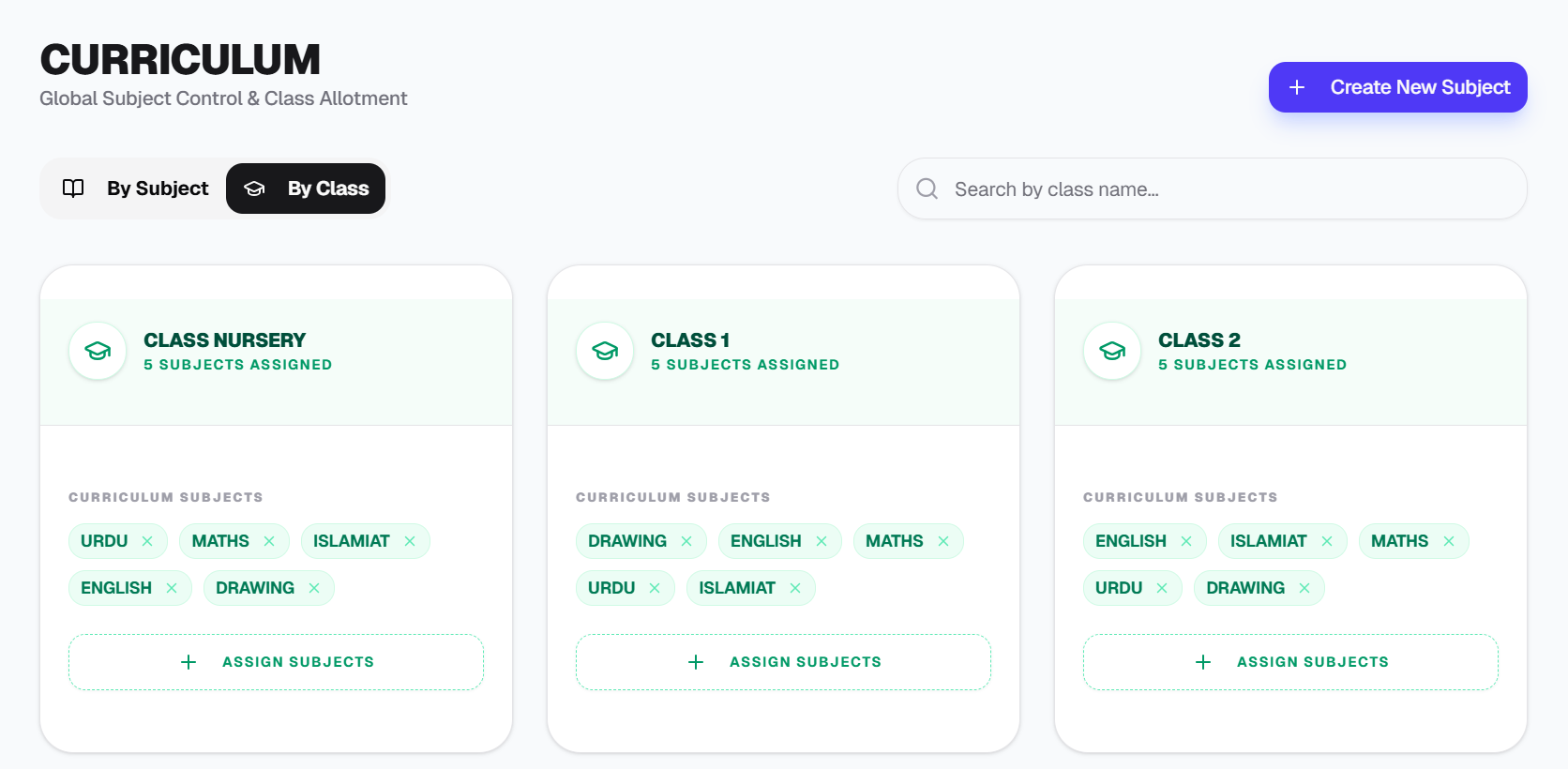 Smart Curriculum Tracking Software