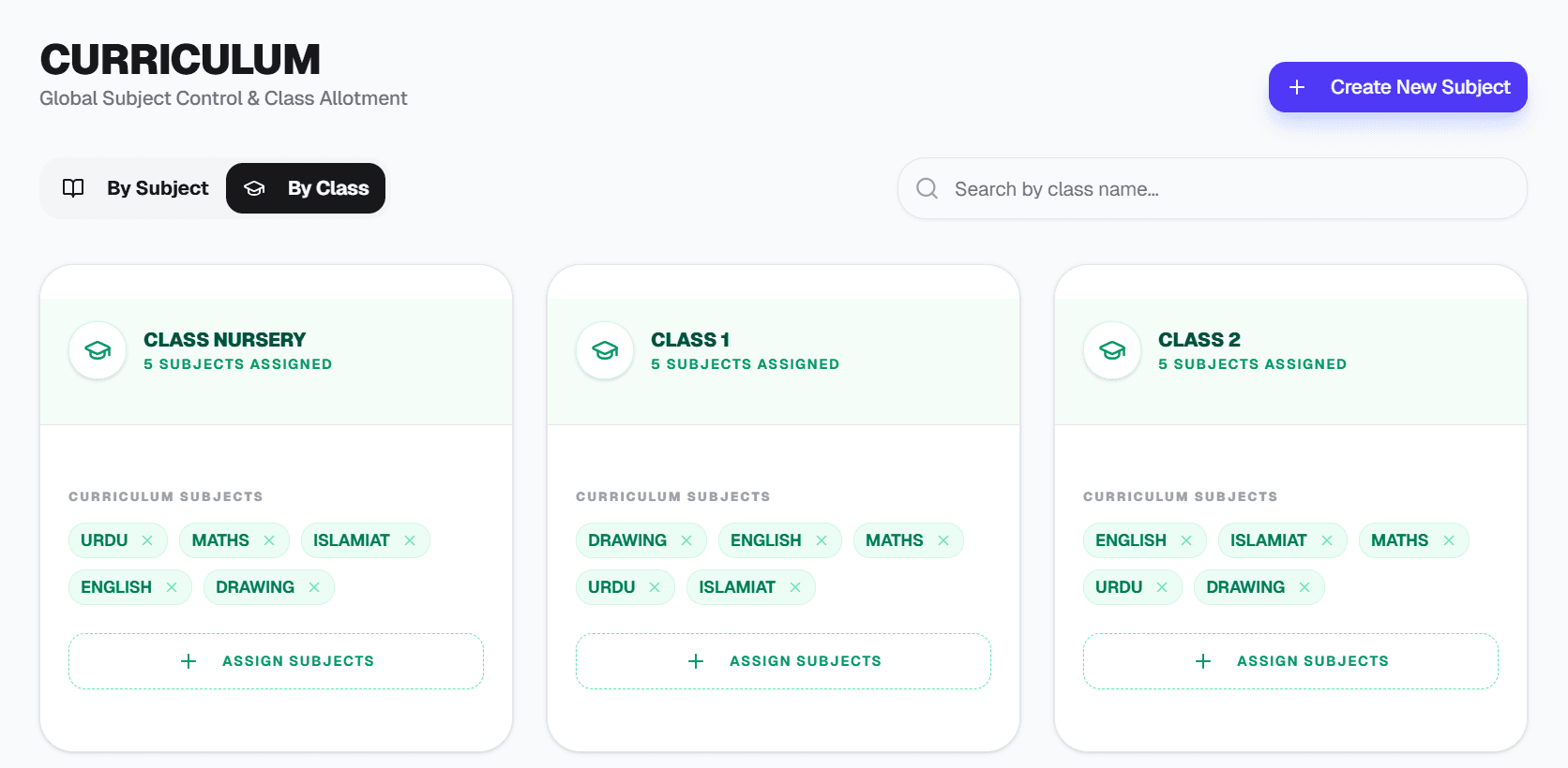 Smart Curriculum Tracking Software